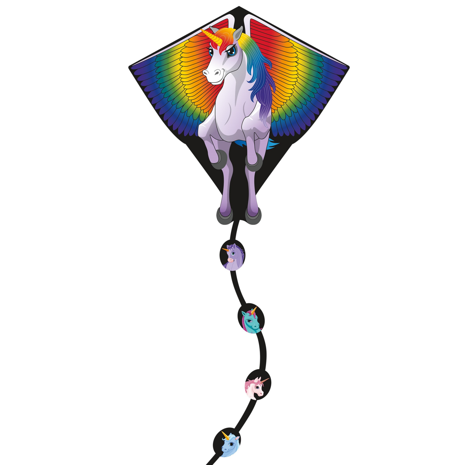 slide 3 of 6, X Kites Deluxe Diamond Gecko Kite, 26 in