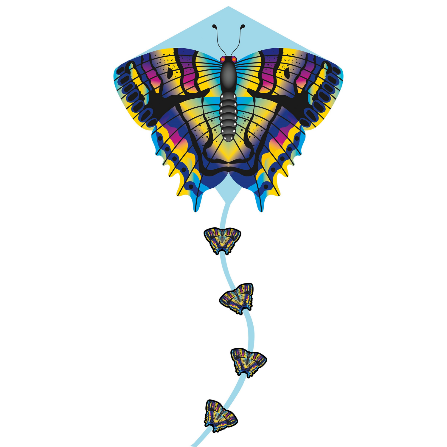 slide 5 of 6, X Kites Deluxe Diamond Gecko Kite, 26 in