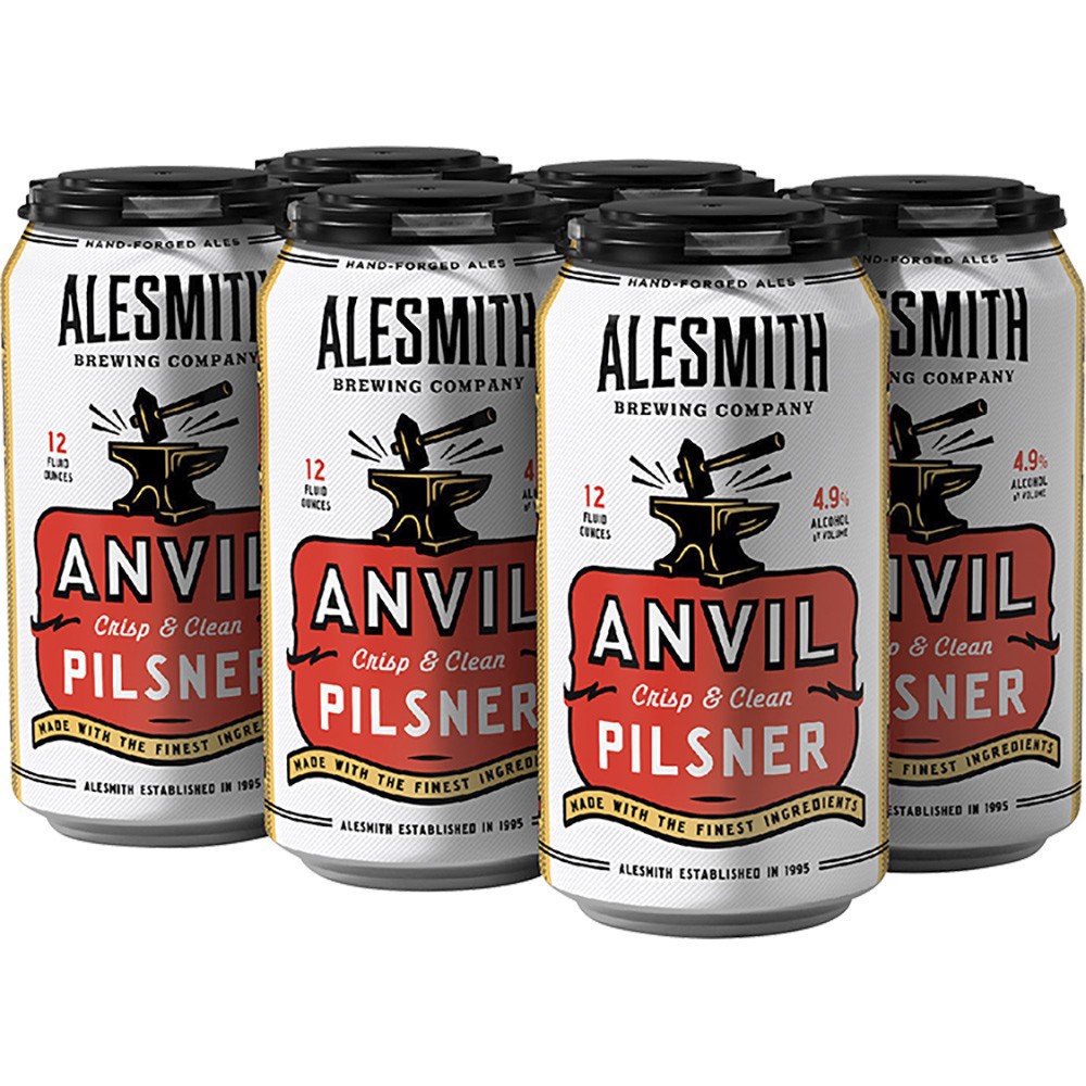 slide 1 of 1, Alesmith Anvil Pilsner, 6 ct; 12 oz