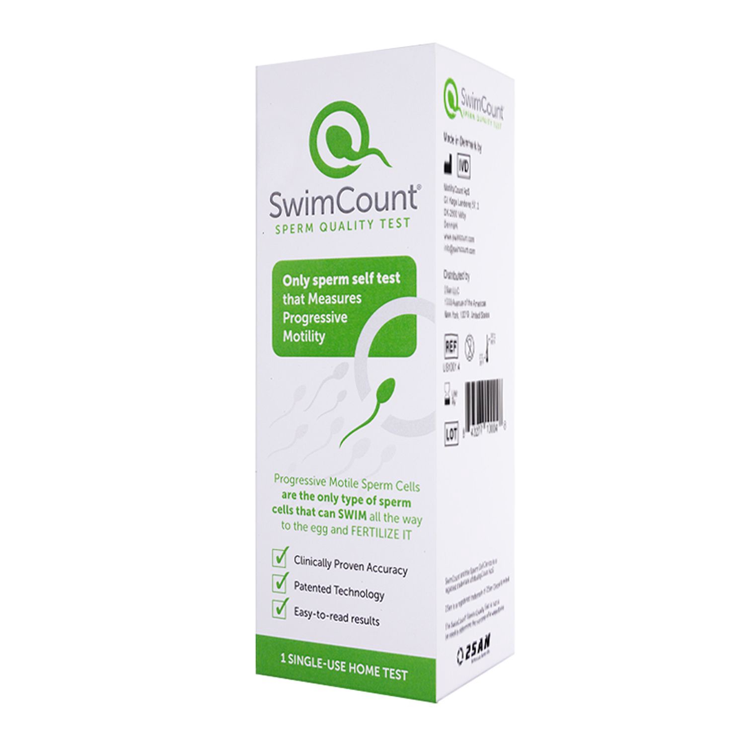 slide 2 of 3, SwimCount Sperm Quality Test 1 ea, 1 ct