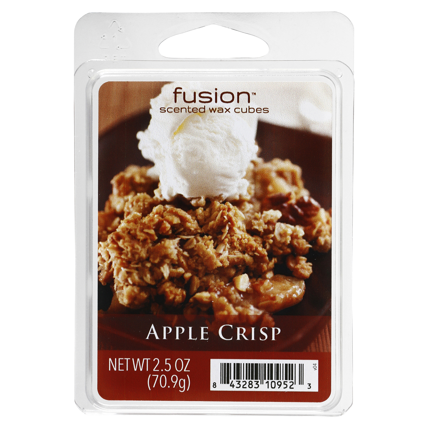 slide 1 of 1, Fusion Apple Crisp Scented Wax Cubes, 2.5 oz