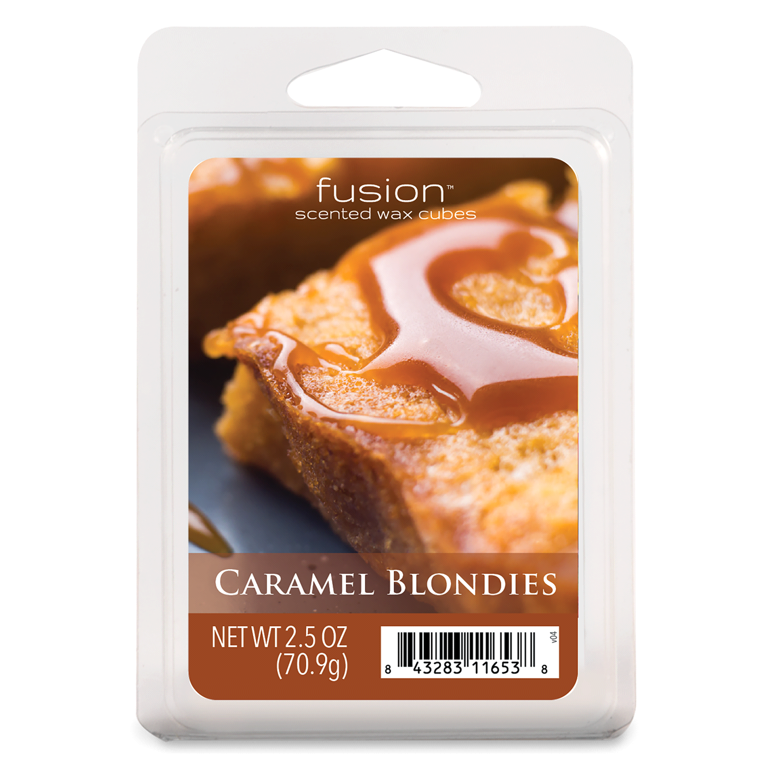 slide 1 of 1, Fusion Caramel Blondies Scented Wax Cubes, 2.5 oz