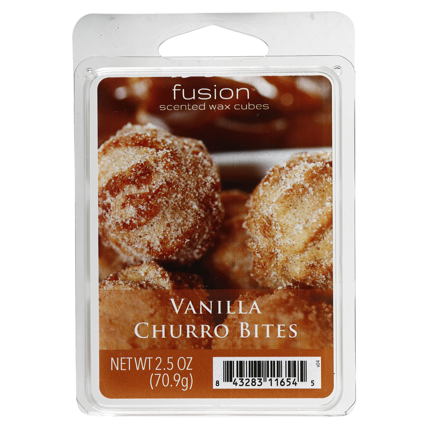 slide 1 of 1, Fusion Vanilla Churro Bites Scented Wax Cubes, 2.5 oz