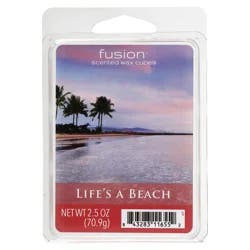 Fusion Life's a Beach Scented Wax Cubes