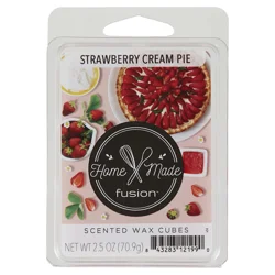 SCENTSATIONALS Fusion Strawberry Cream Pie Scented Wax Cubes