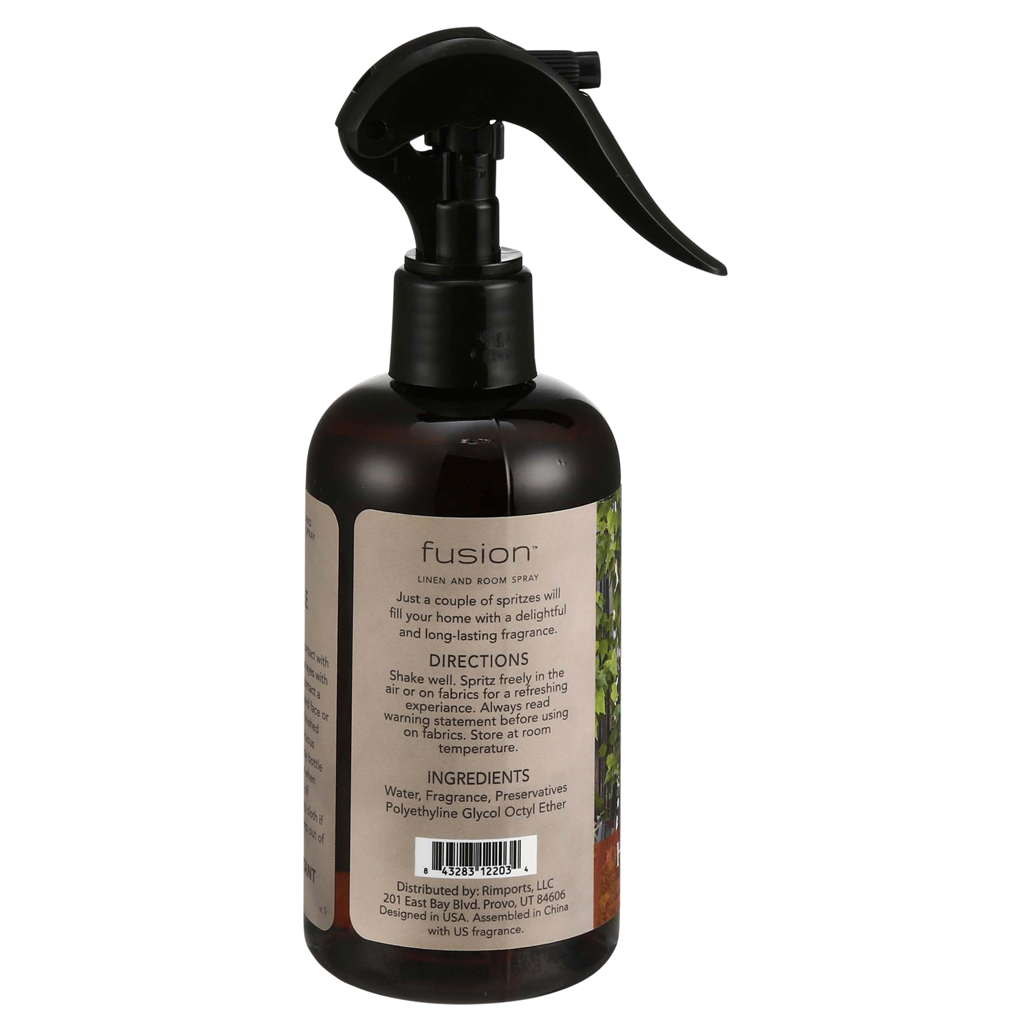 slide 2 of 3, Fusion Home Sweet Home Scented Linen & Room Spray, 8 fl oz