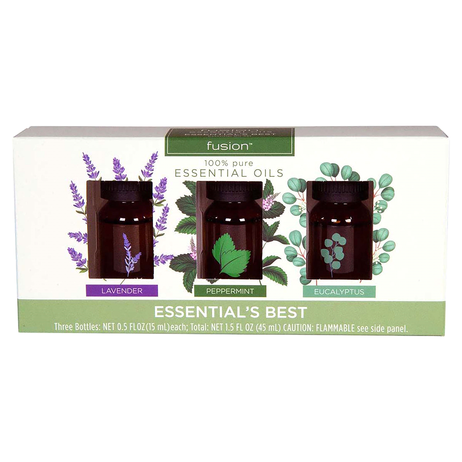 slide 1 of 2, SCENTSATIONALS FUSION ESSENTIAL OIL SET 3PK ESSENTIAL's BEST, 3 ct