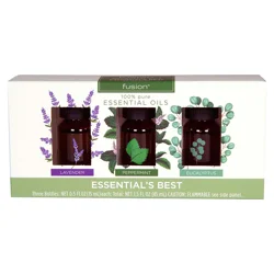 SCENTSATIONALS FUSION ESSENTIAL OIL SET 3PK ESSENTIAL's BEST
