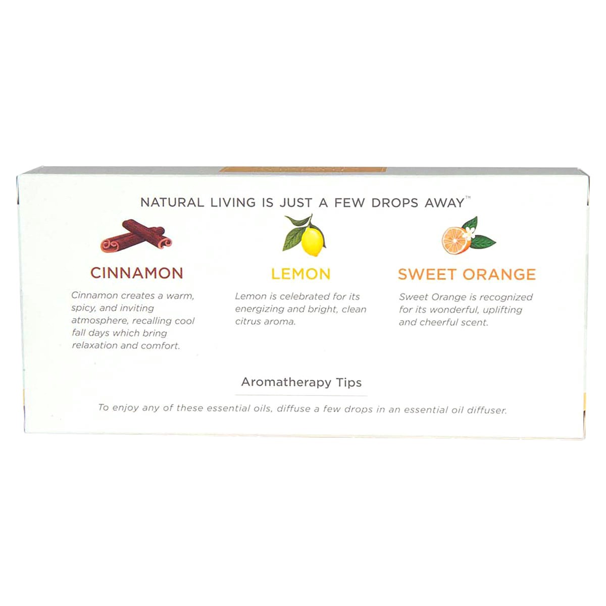 slide 2 of 2, SCENTSATIONALS Fusion Essential Oil Set 3pk Citrus & Spice, 3 ct
