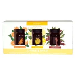 SCENTSATIONALS Fusion Essential Oil Set 3pk Citrus & Spice