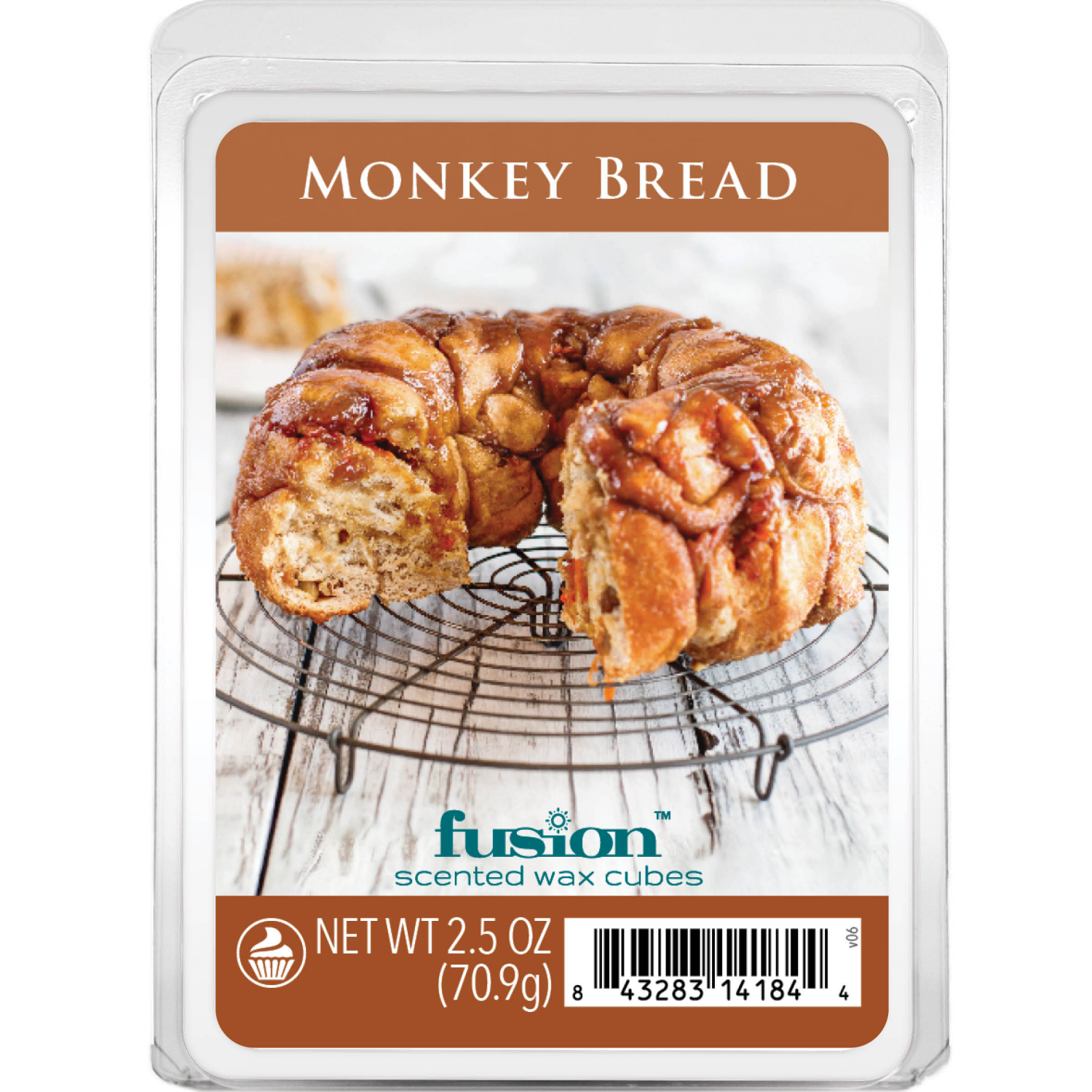 slide 1 of 2, Monkey Bread Wax Cubes, 2.5 oz