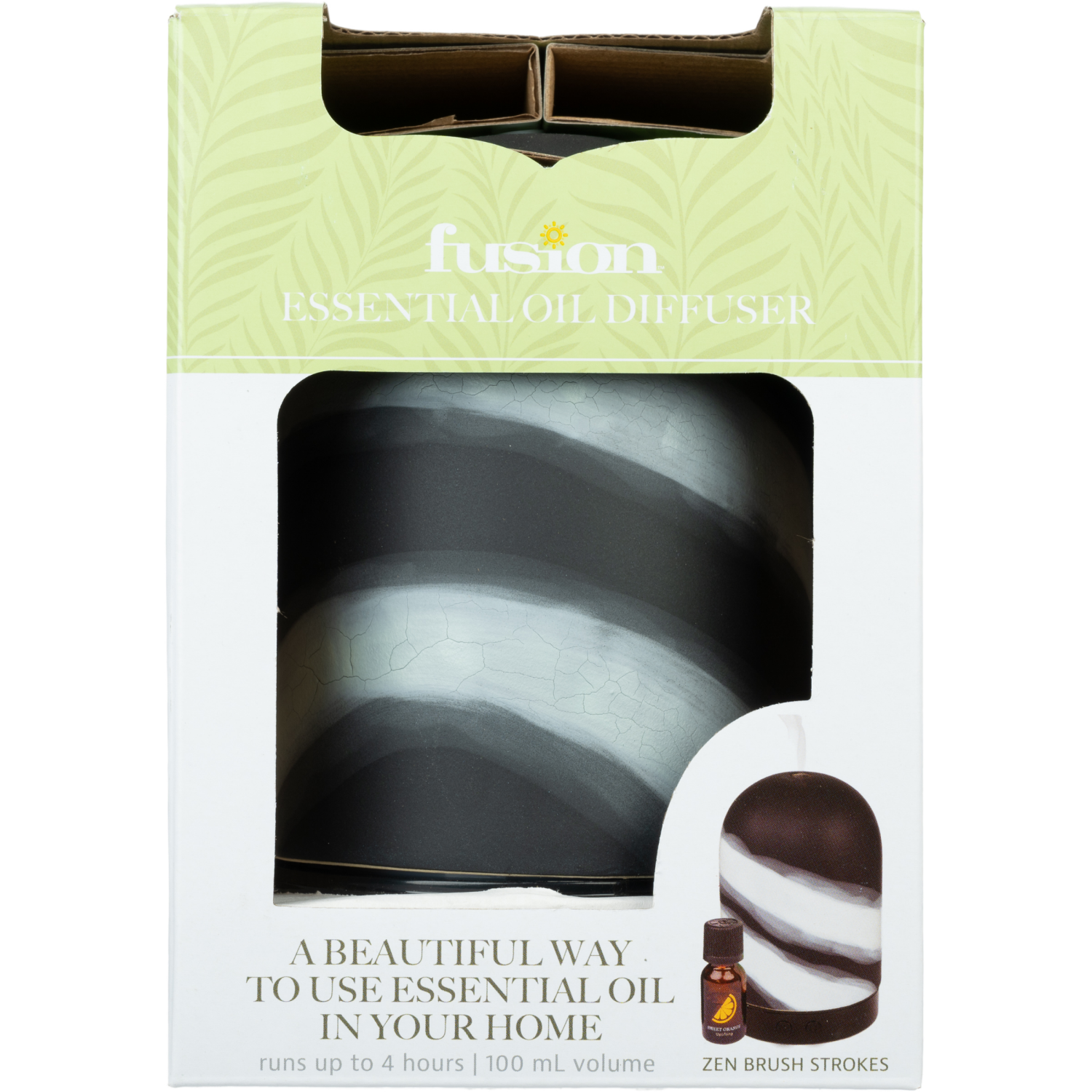slide 1 of 2, SCENTSATIONALS FUSION - DIFFUSER - 100mL - Zen Brush Strokes, 100 ml