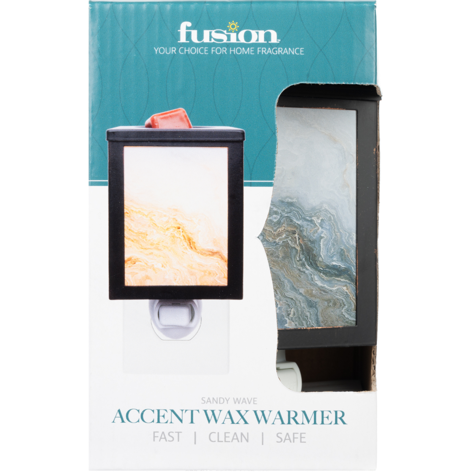 slide 1 of 2, SCENTSATIONALS Fusion Sandy Wave Accent Warmer, 1 ct