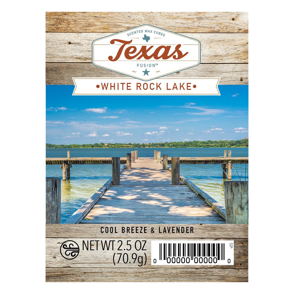 slide 1 of 1, Fusion White Rock Lake Texas Scented Wax Melt Cubes, 1 ct