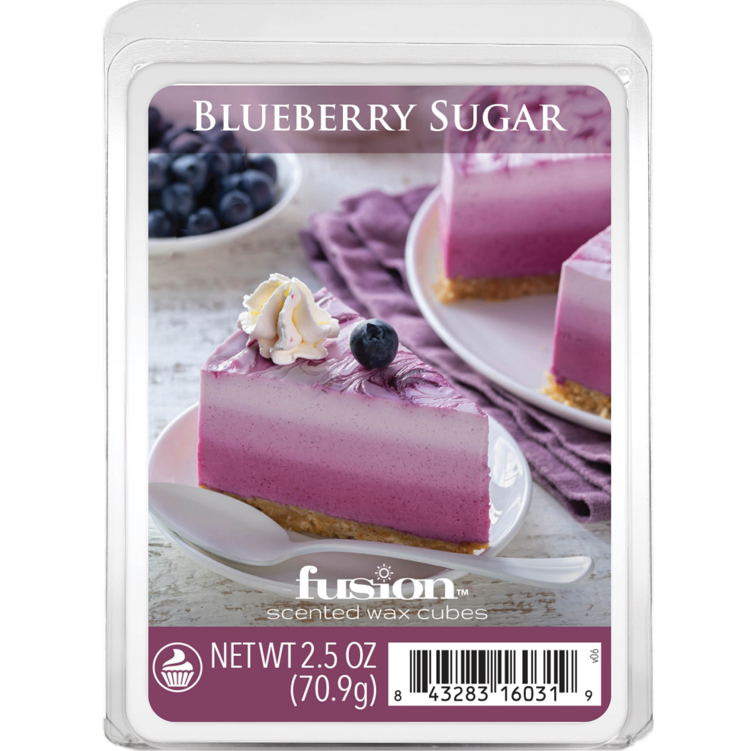 slide 1 of 2, Fusion™ Scented Wax Cubes Blueberry Sugar, 6 ct; 2.5 oz