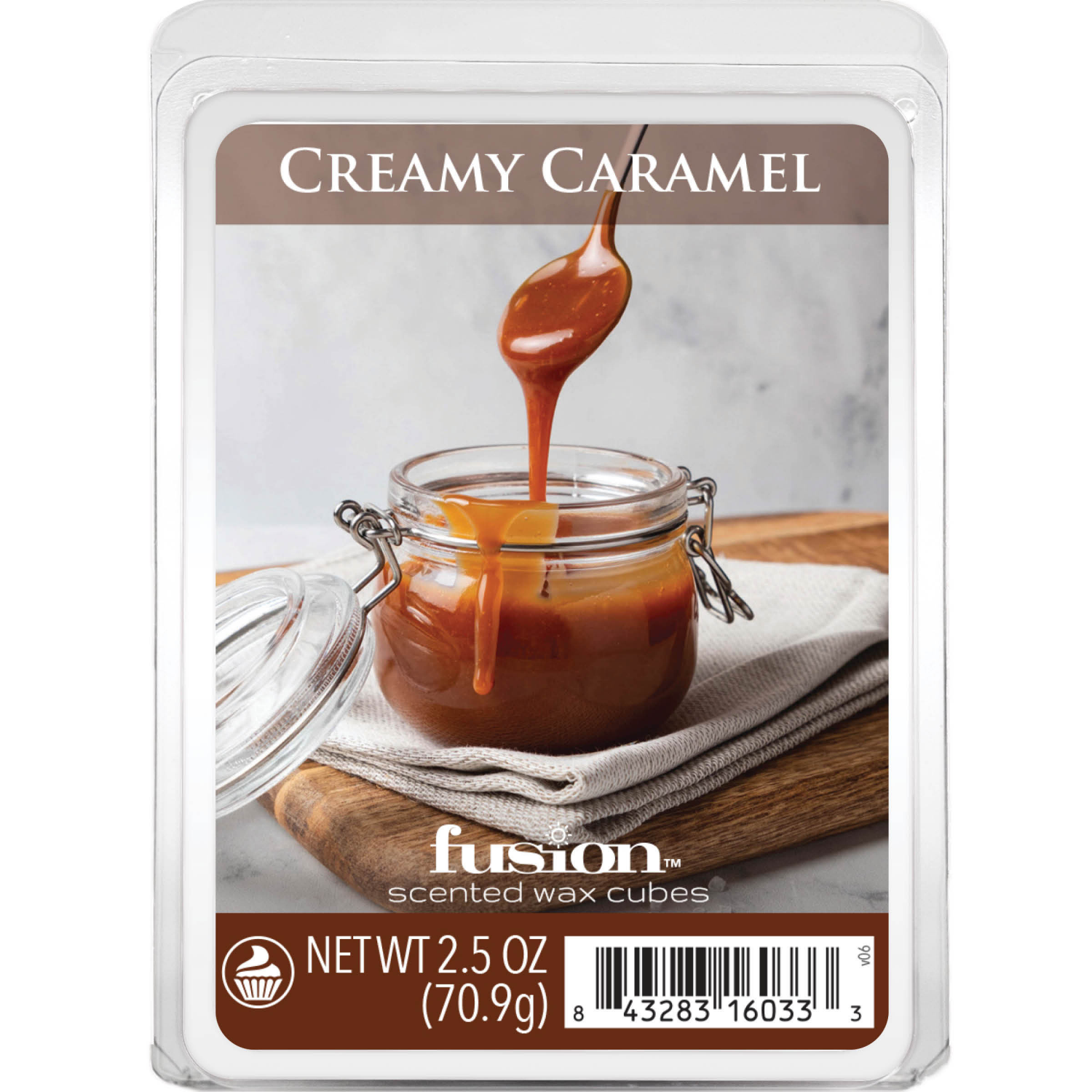 slide 1 of 2, Fusion™ Scented Wax Cubes Creamy Caramel, 6 ct; 2.5 oz