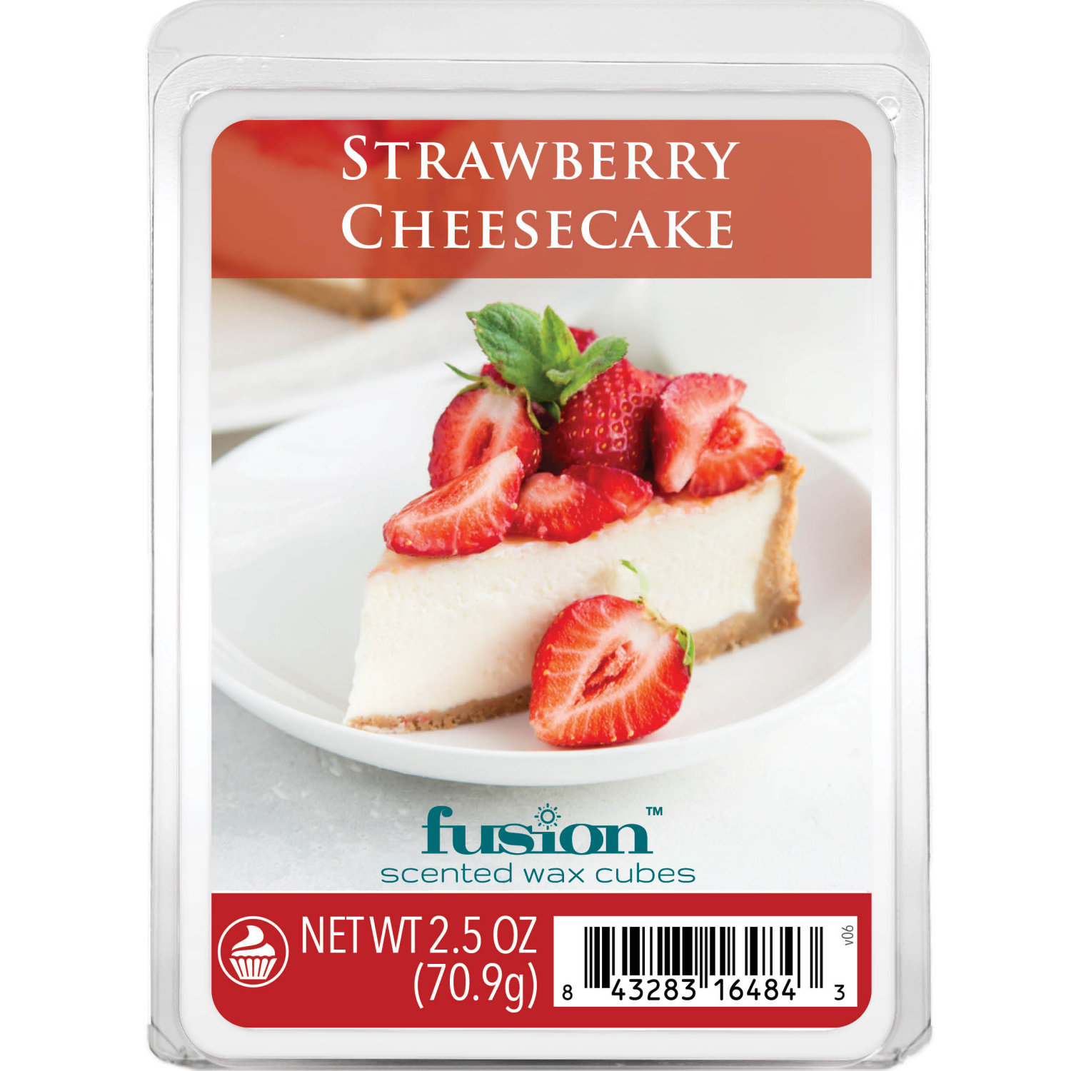 slide 1 of 2, SCENTSATIONALS Strawberry Cheesecake Wax 2.5oz, 2.5 oz
