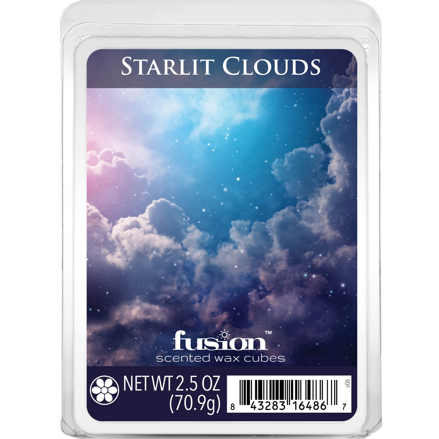 slide 1 of 2, SCENTSATIONALS Starlit Clouds Wax 2.5oz, 2.5 oz