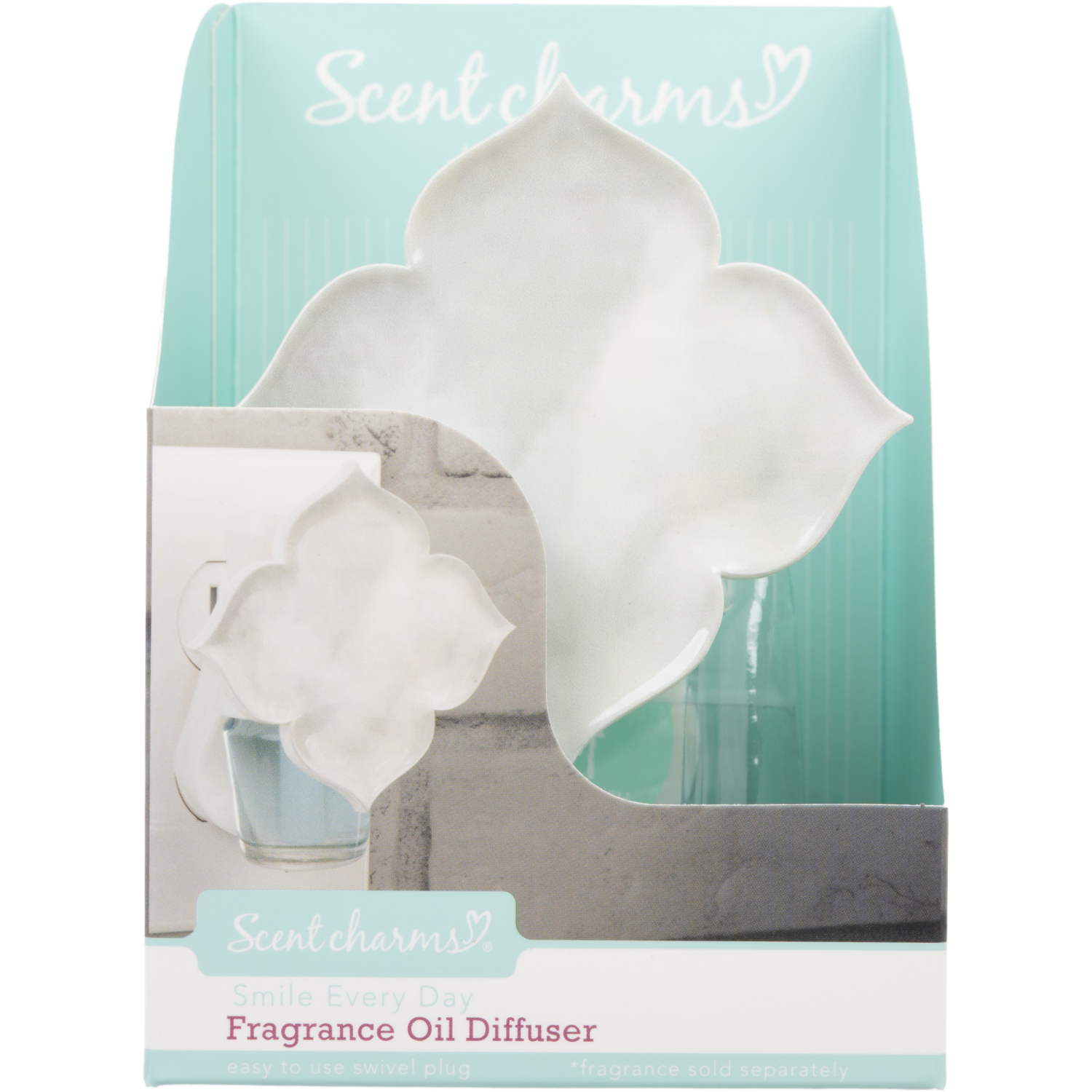 slide 1 of 2, SCENTSATIONALS Smile Every Day Scent Charm No LED, 1 ct