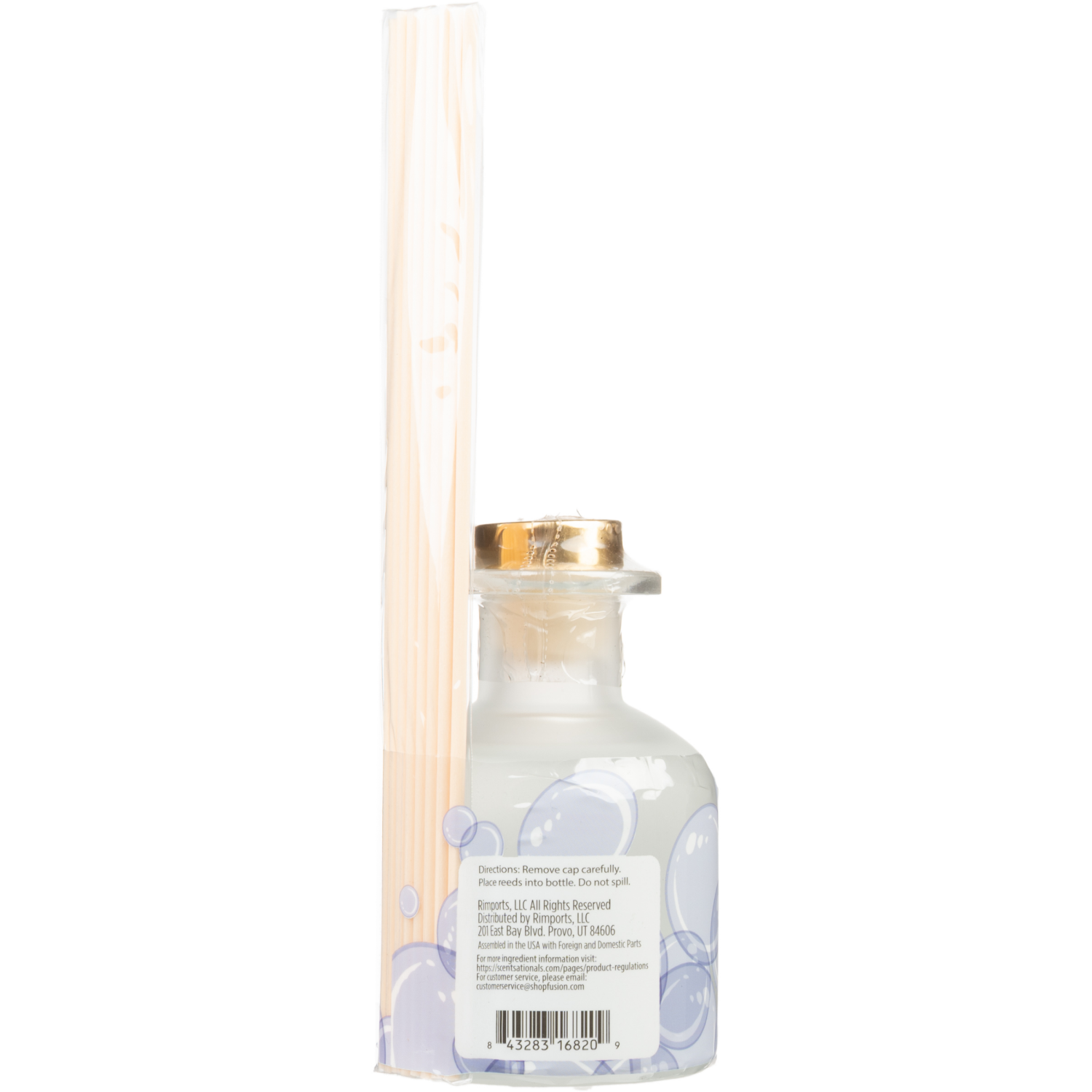 slide 2 of 2, SCENTSATIONALS Bubble Fresh Reed Diffuser, 1 ct