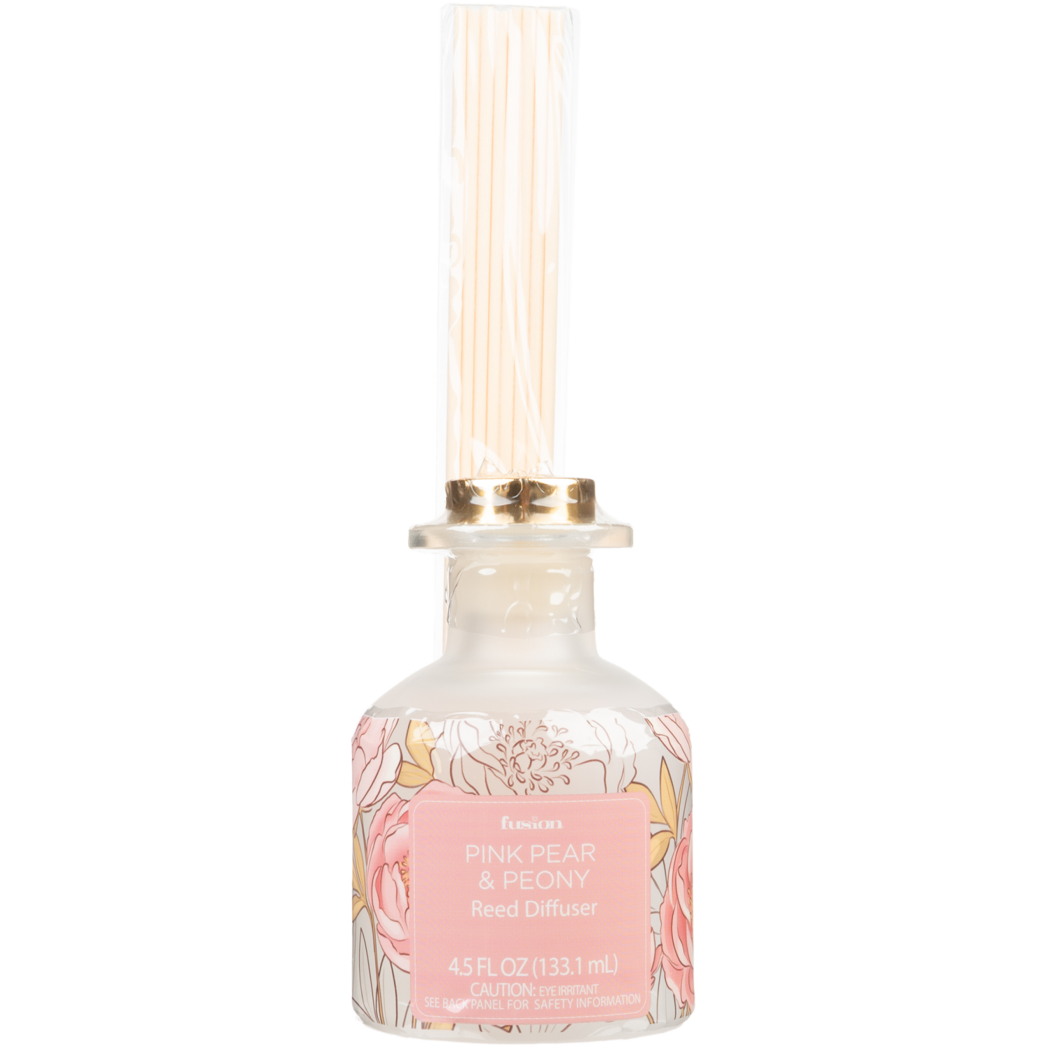 slide 1 of 2, SCENTSATIONALS Pink Pear & Peony Reed Diffuser, 1 ct
