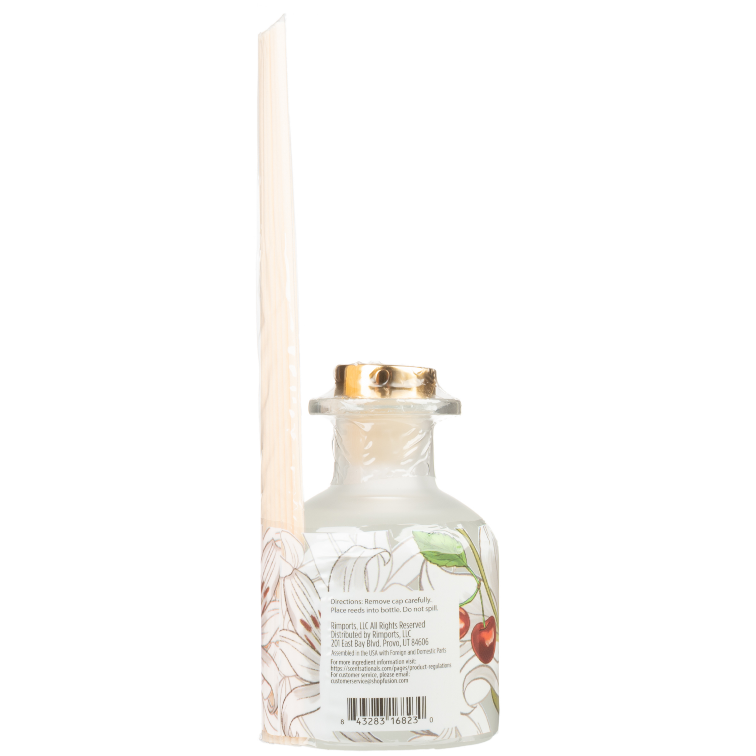 slide 2 of 2, SCENTSATIONALS White Lily & Cherry Reed Diffuser, 1 ct