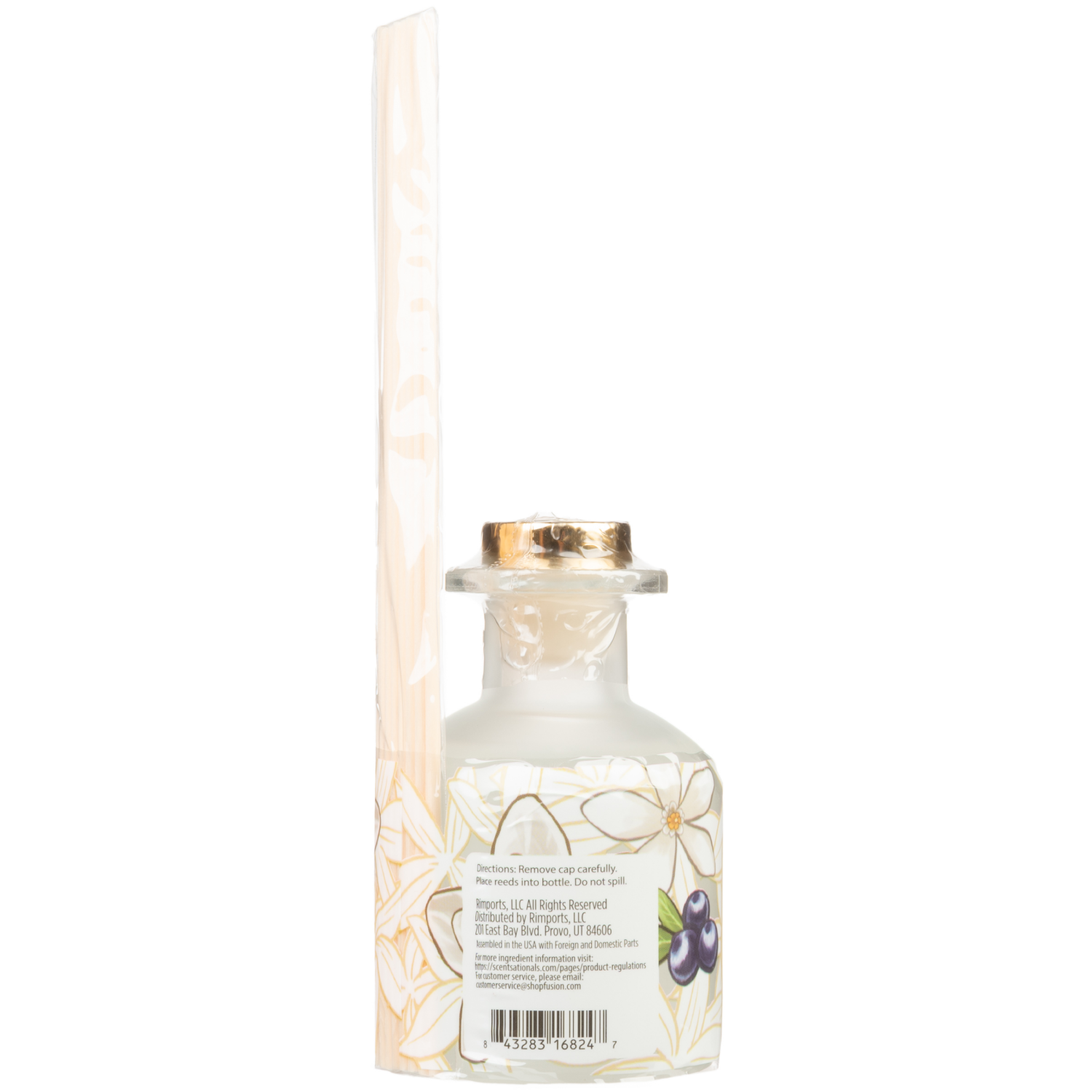 slide 2 of 2, SCENTSATIONALS Vanilla Jasmine & Berries Reed Diffuser, 1 ct