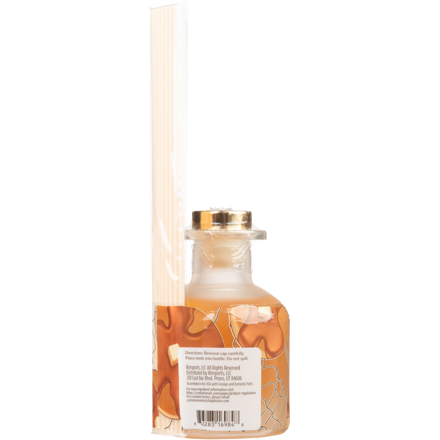 slide 2 of 2, SCENTSATIONALS Warm Maple Butter Reed Diffuser, 1 ct