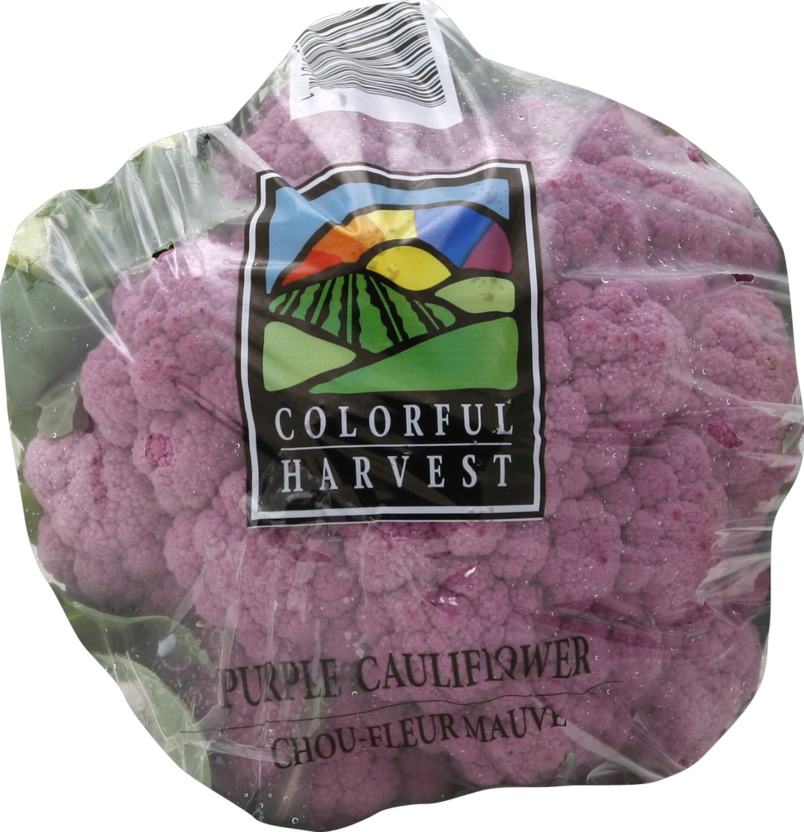 slide 3 of 5, Colorful Harvest Cauliflower Purple, 1 ct