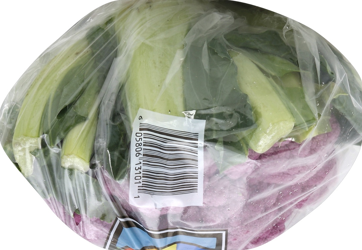 slide 5 of 5, Colorful Harvest Cauliflower Purple, 1 ct