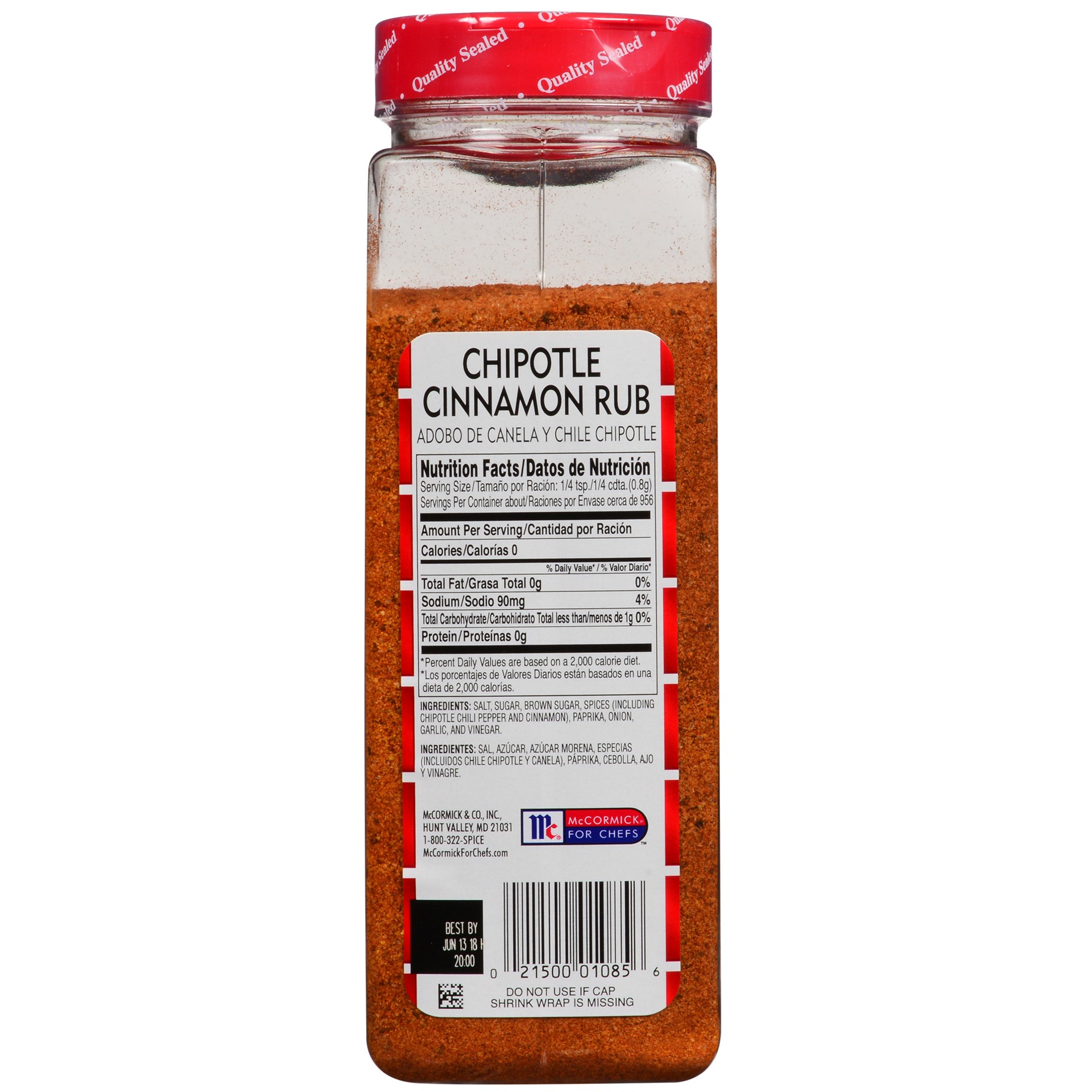 slide 8 of 8, Lawry's Chipotle Cinnamon Rub, 27 oz, 27 oz