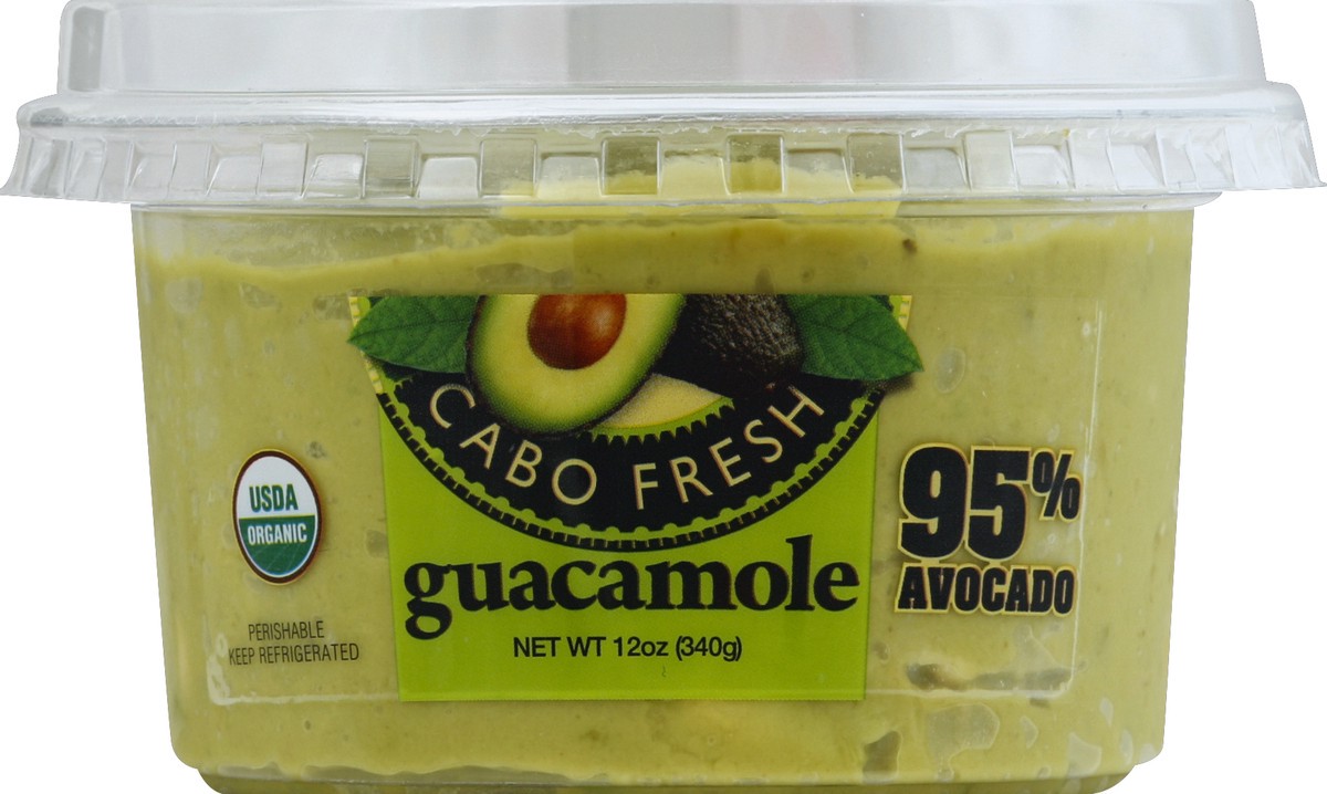 slide 3 of 3, Cabo Fresh Organic Mild Guacamole, 12 oz