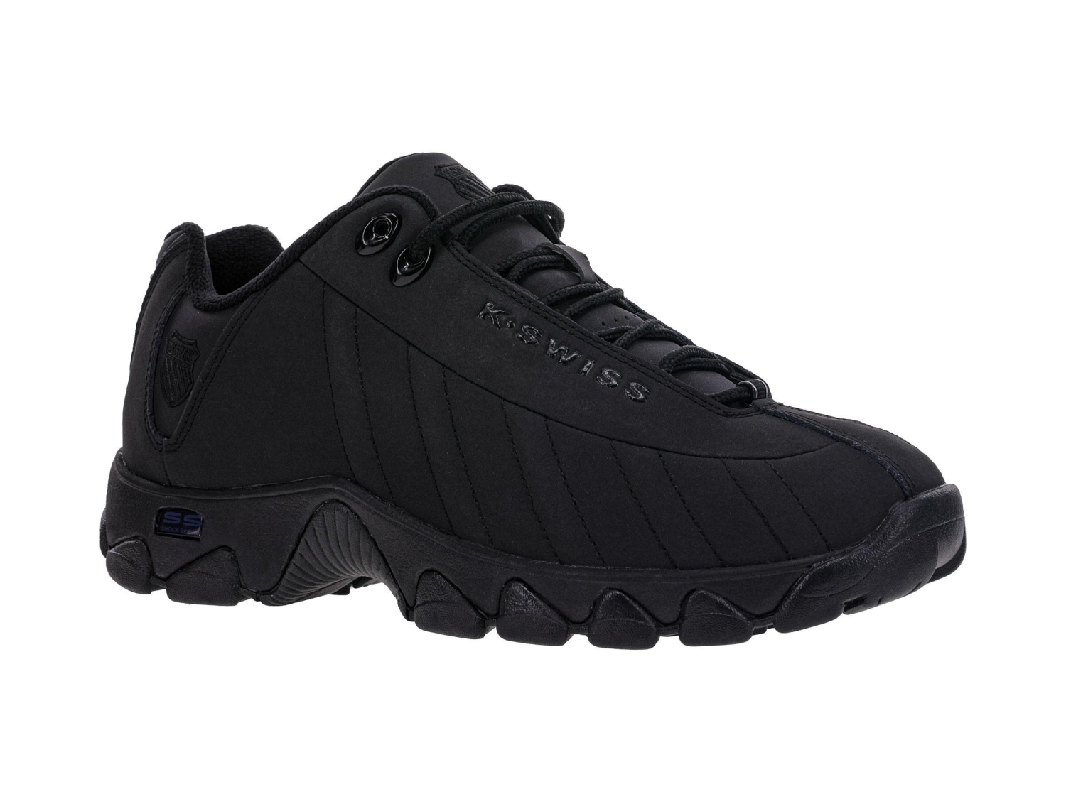 slide 6 of 7, K Swiss Mens St329 Cmf Black Xw 11W, 11w