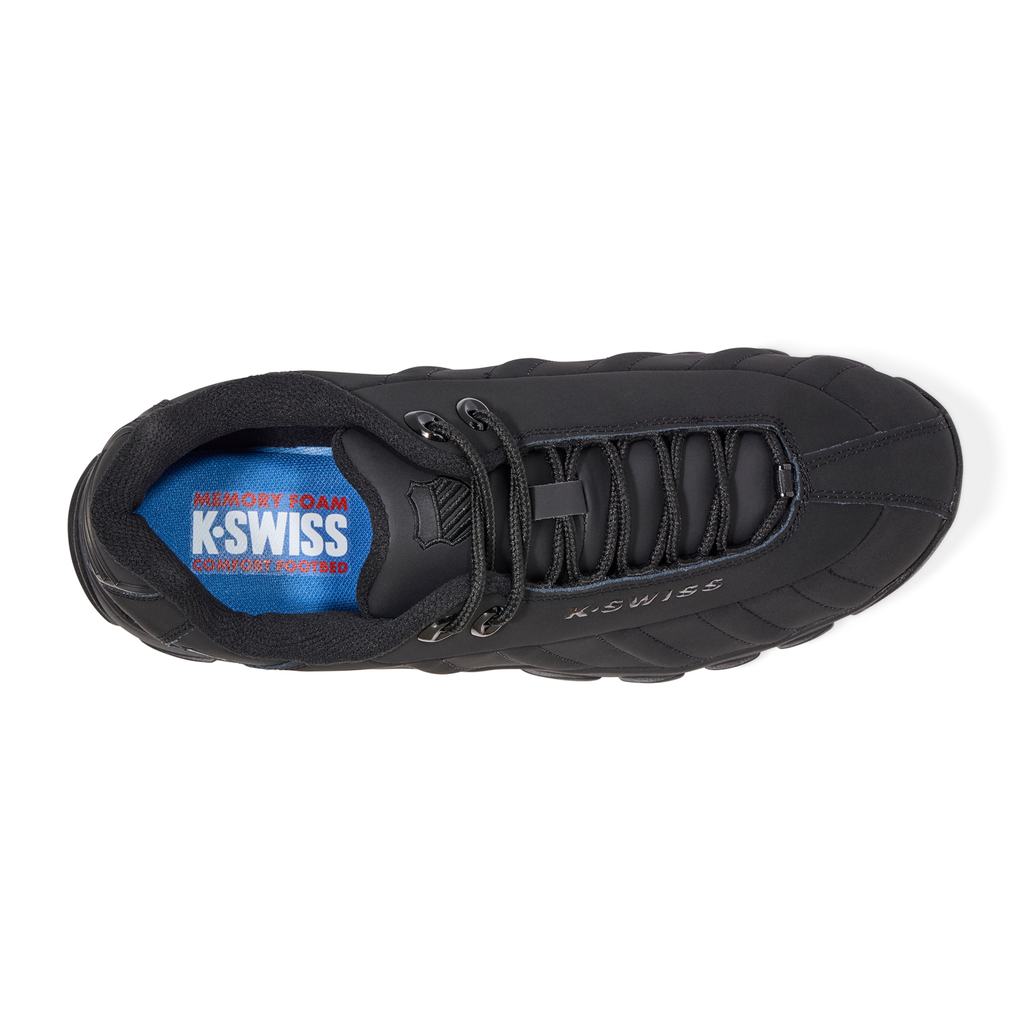 slide 7 of 7, K Swiss Mens St329 Cmf Black Xw 11W, 11w