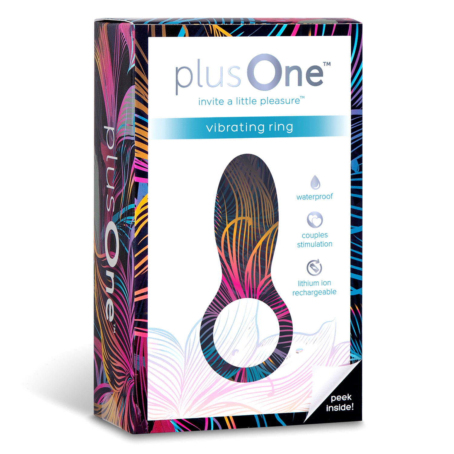 slide 2 of 5, plusOne Vibrating Ring 1 ea, 1 ct