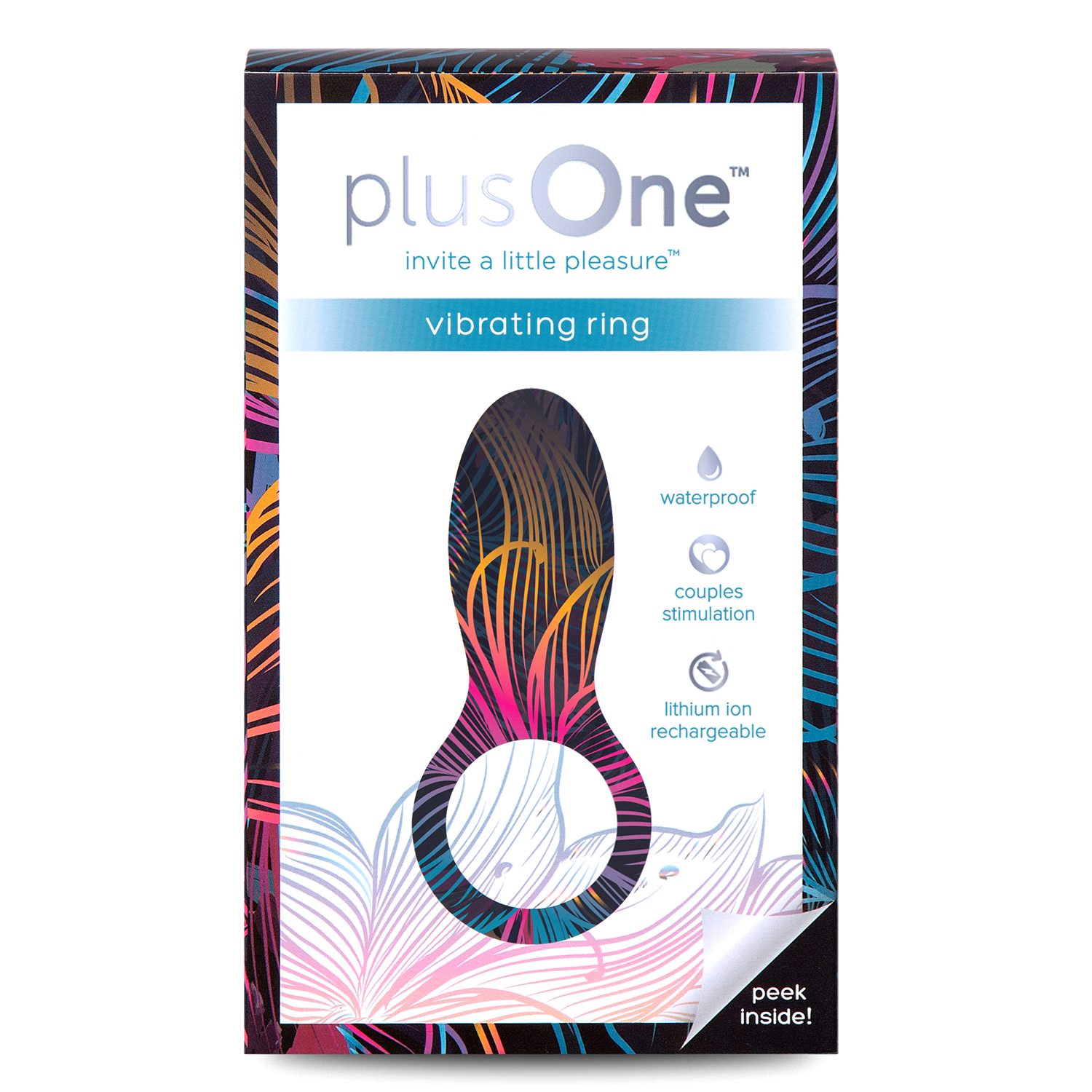 slide 1 of 5, plusOne Vibrating Ring 1 ea, 1 ct