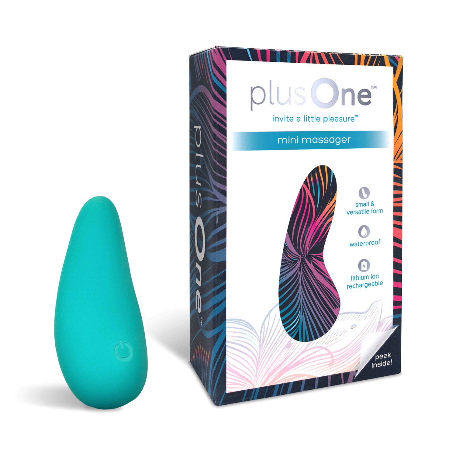 slide 2 of 5, PLUSONE Mini Massager, 1 ct