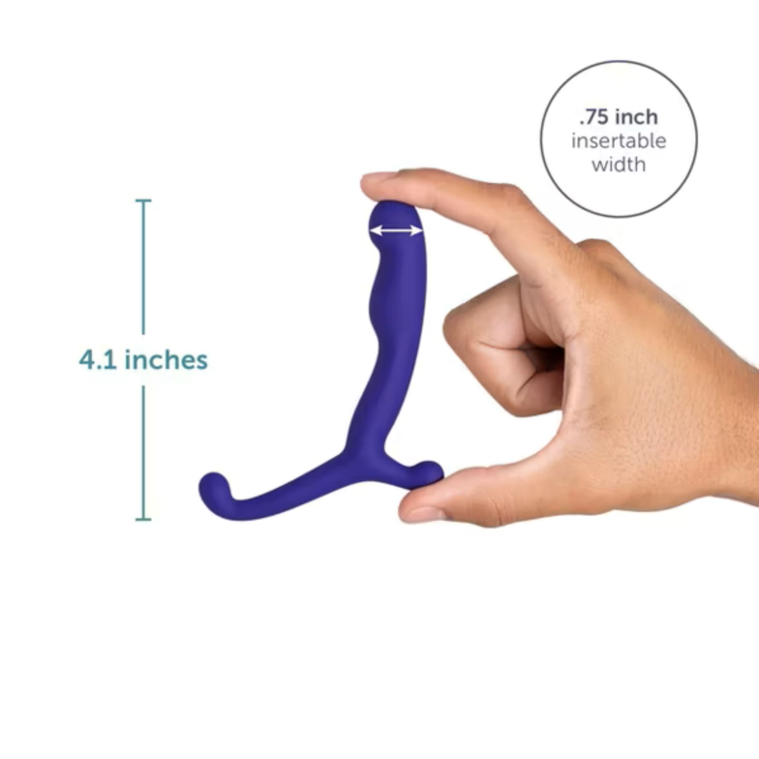 slide 3 of 3, plusOne Prostate Massager 1 ea, 1 ct