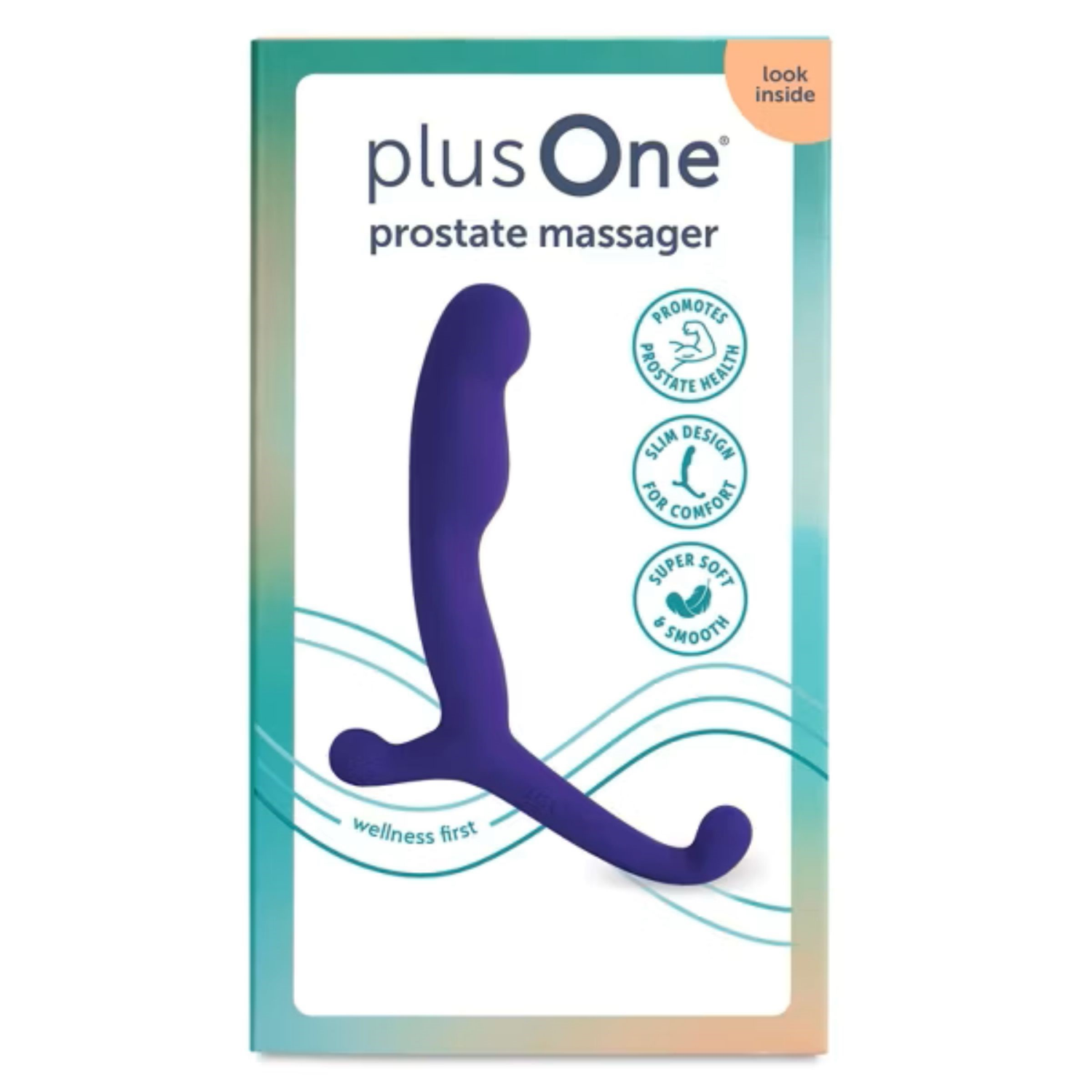 slide 1 of 3, plusOne Prostate Massager 1 ea, 1 ct