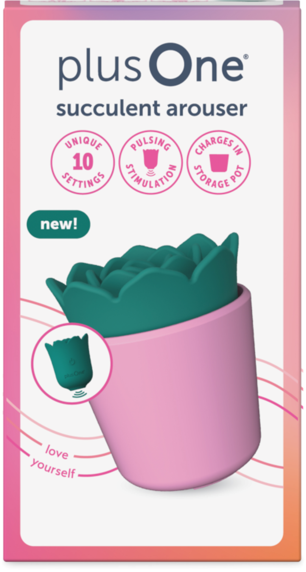 slide 1 of 4, PLUSONE Plus One Succulent Arouser, 1 ct