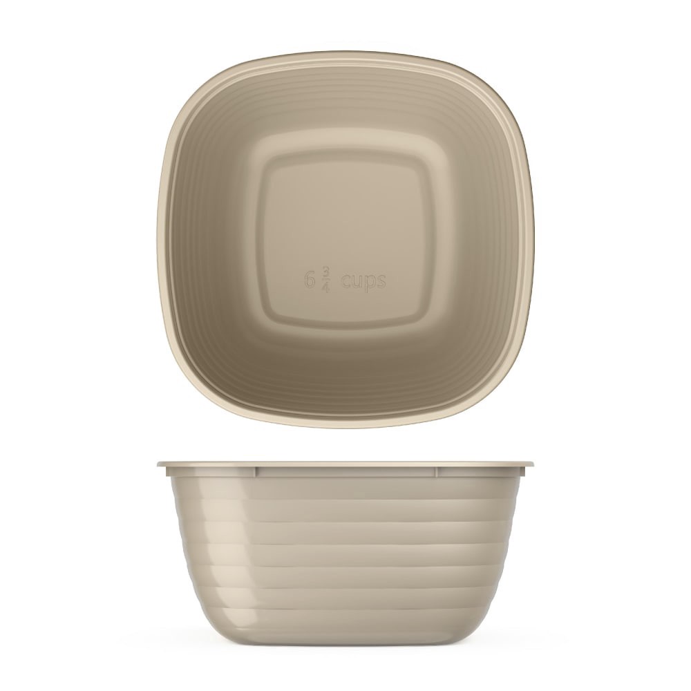 slide 5 of 5, Bentgo® Prep One Compartment Meal Bowls With Lids - Champagne, 5 ct