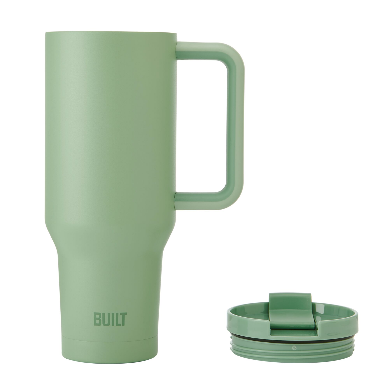 slide 2 of 2, Built NY Tumbler with Side Handle Straw Green 40oz, 40 oz