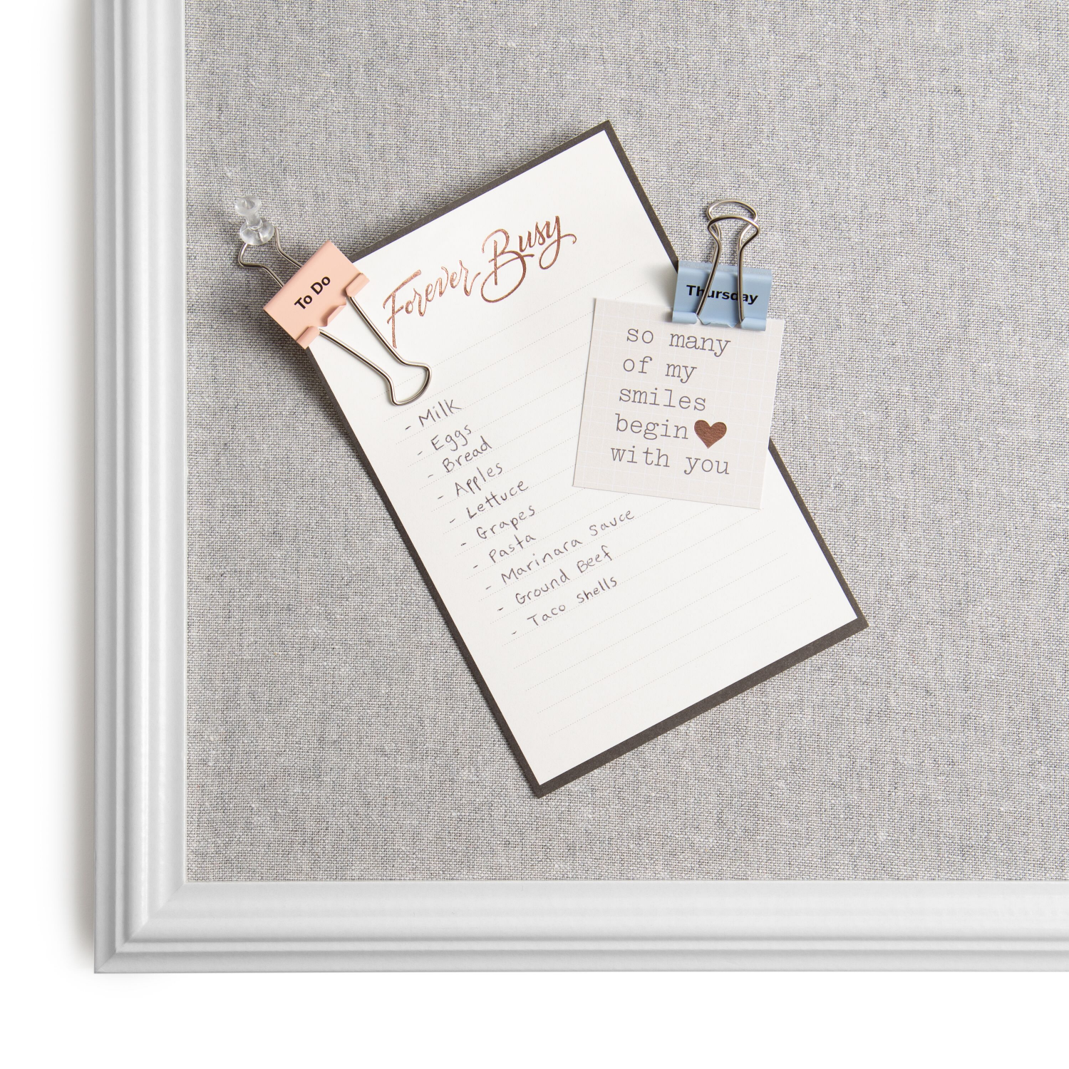 slide 2 of 3, U Brands UBRands Task On Hand Binder Clips - Pastels, 10 ct