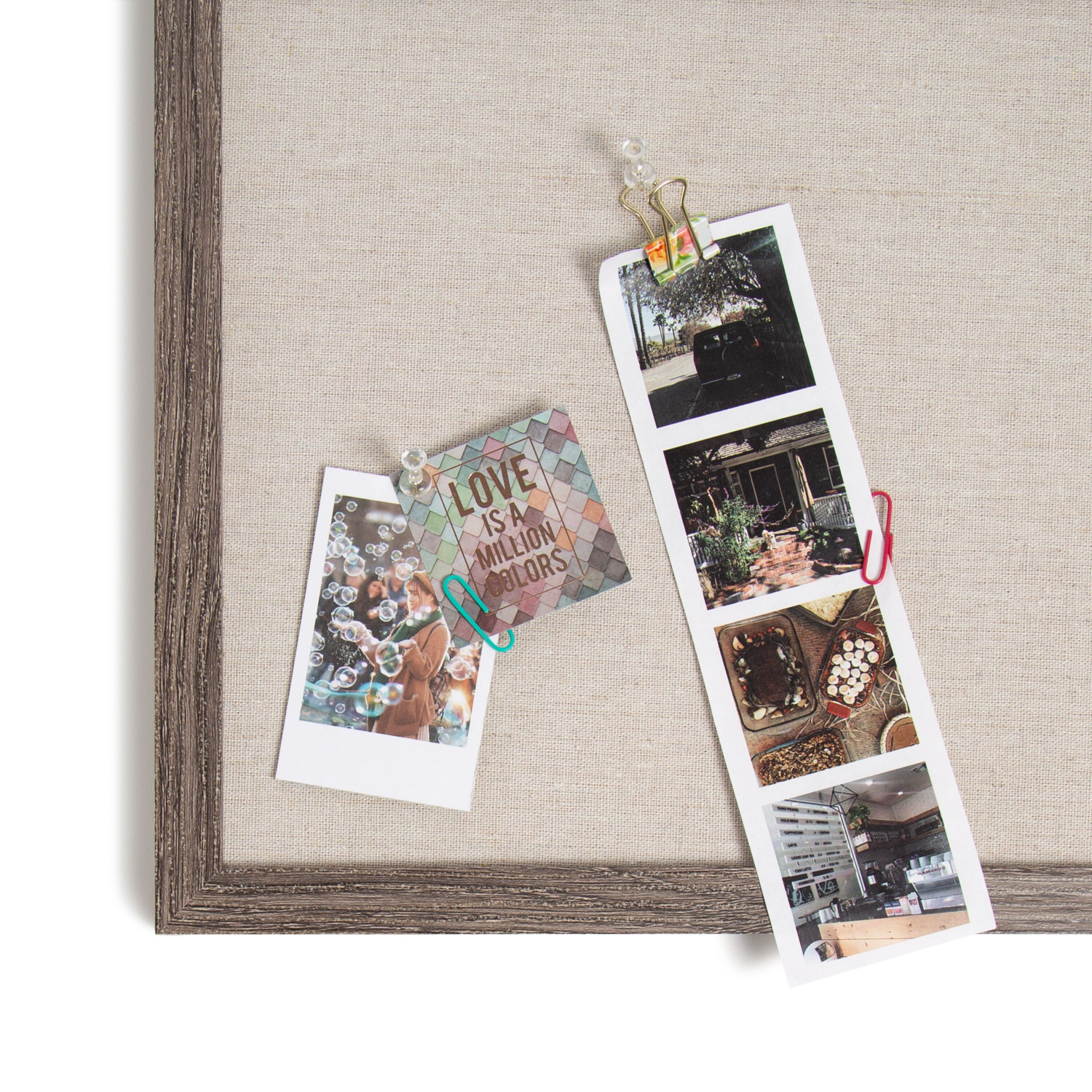 slide 2 of 3, U Brands Office Clip Set - Painted Florals, 1 ct