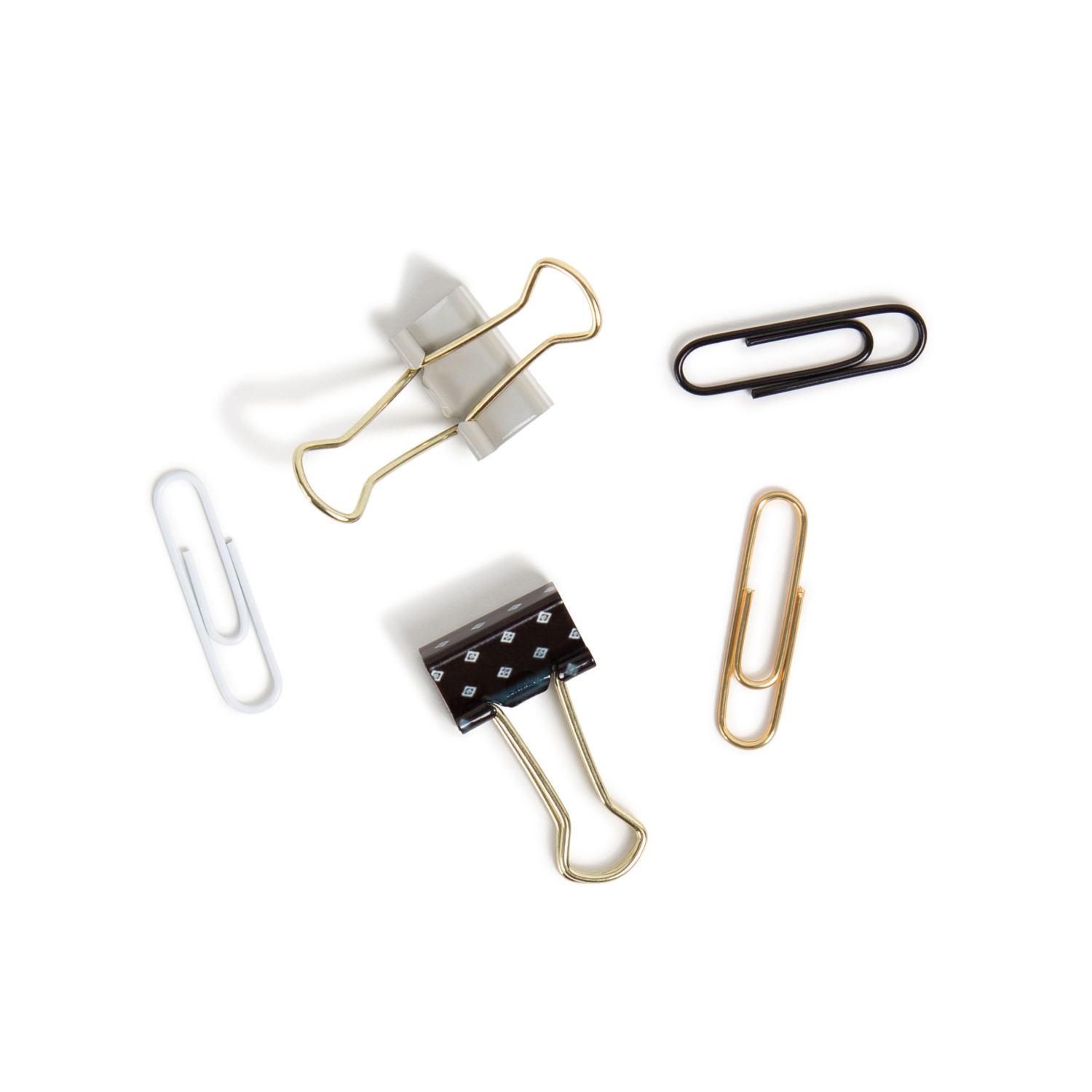 slide 3 of 3, U Brands Office Clip Set - Classic, 80 ct