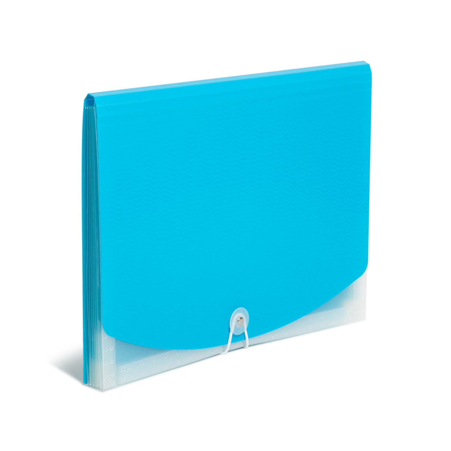 slide 5 of 5, SMEAD 7 Pocket Poly, Letter Size, Assortment, Light Blue/Pink, 1 ct