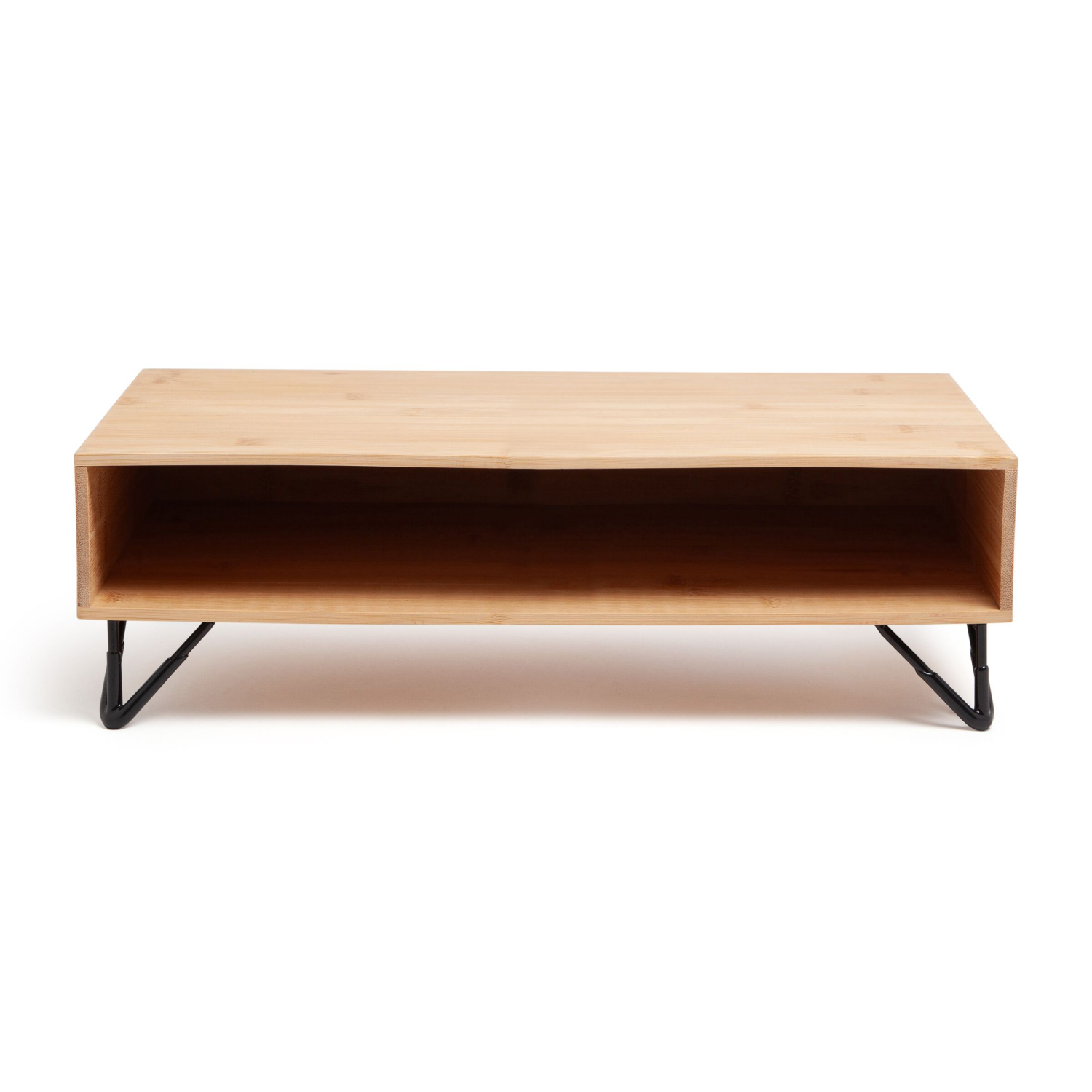 slide 2 of 3, U BRANDS UBrands Verona Bamboo Monitor Stand, 1 ct