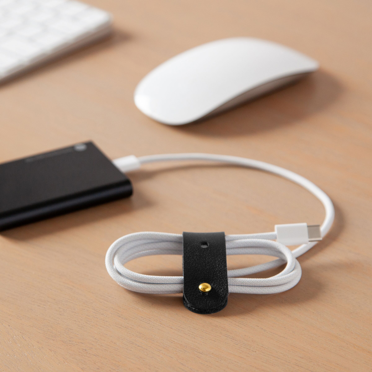 slide 4 of 4, Ubrands 4ct Vegan Leather Cord Straps - Tech Classics, 4 ct