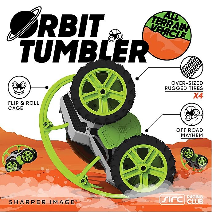 slide 5 of 12, Sharper Image Orbit Tumbler Remote Controlled Car, 1 ct