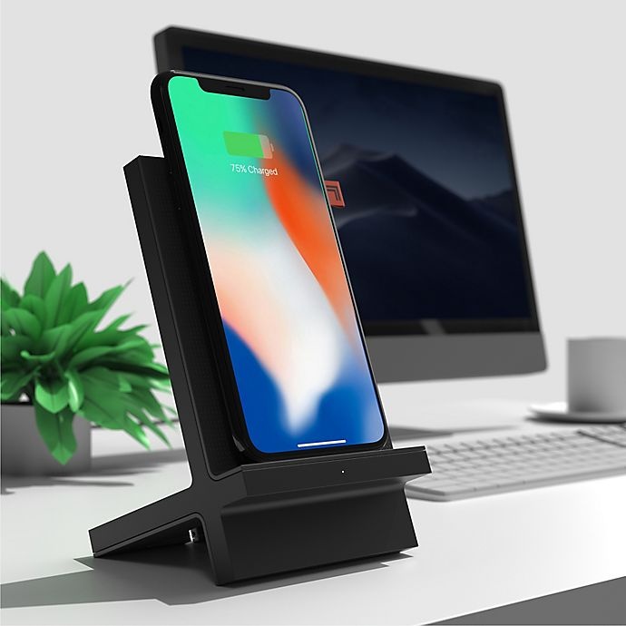 slide 2 of 6, Sharper Image Wireless Charging Stand, 1 ct